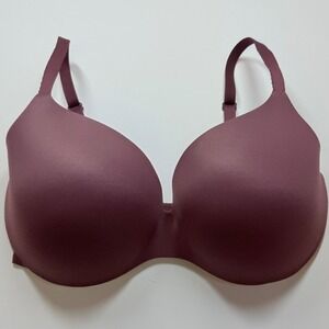 Auden‎ Lightly Lined Scoop Bra Wireless Comfort Everyday Plum Size 36DDD